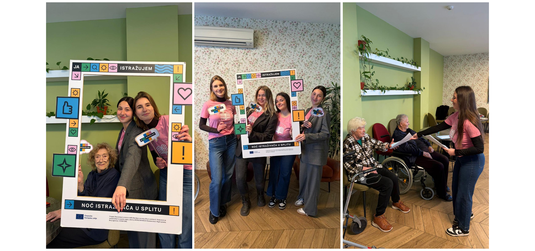 Studentice Komunikacija i medija održale radionicu digitalne pismenosti u domu za starije